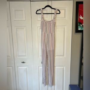 Striped jumpsuit